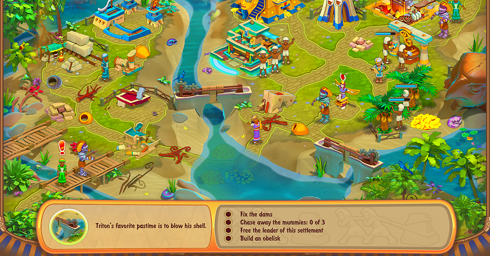 Screenshot № 3. Download The Great Empire: Relic Of Egypt and more games from Realore website