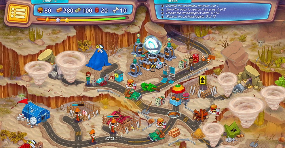 Screenshot № 5. Download Rescue Team: Evil Genius and more games from Realore website