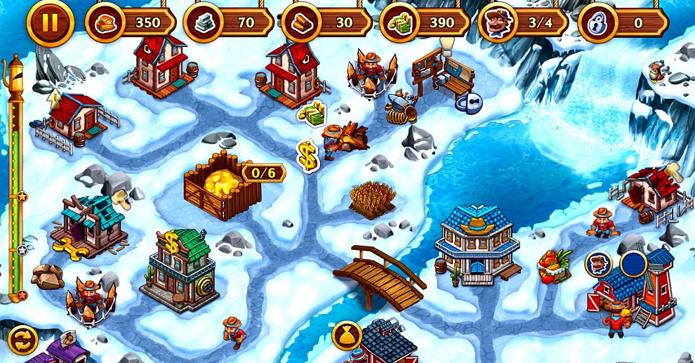 Screenshot № 3. Download Golden Rails: Tales of the Wild West and more games from Realore website